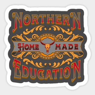 Northern Homemade Education Vintage Sticker